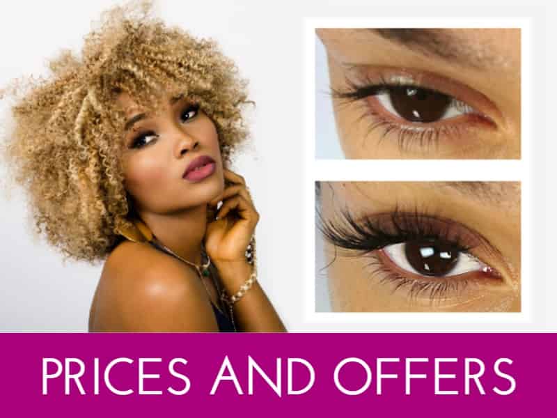Prices West london lashes offers