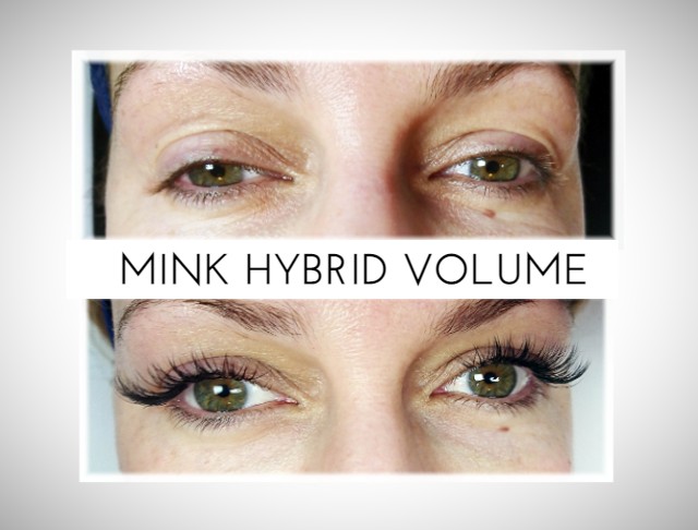 West London Lashes Hybrid volume extensions